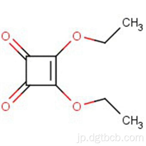 3,4-ジエトキシ-3-シクロブテン-1,2-ジオン薄茶色の液体